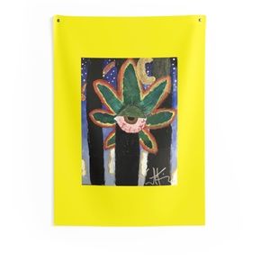 Day n Nite Indoor Wall Tapestry